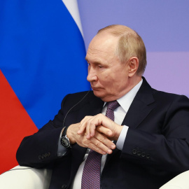 El presidente ruso Vladimir Putin, durante un acto.