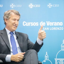 El presidente del Partido Popular, Alberto Núñez Feijóo, en una imagen de archivo.