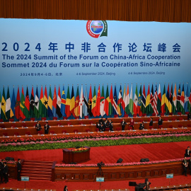 Ceremonia de apertura del Foro sobre Cooperación China-África (FOCAC) en Beijing.