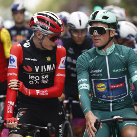 El líder de la general, el ciclista danés Jonas Vingegaard.