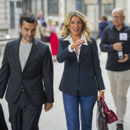 Pablo Bustinduy y Yolanda Díaz, este miércoles en el Congreso.