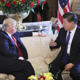 (Foto de ARCHIVO)El presidente de EEUU y el de China, Donald Trump y Xi Jinping respectivamenteXINHUA / ZUMA PRESS / CONTACTOPHOTO04/4/2025 ONLY FOR USE IN SPAIN
