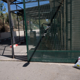 Imagen de archivo de la entrada del Centro de Estancia Temporal de Inmigrantes, a 2 de agosto de 2024, en Ceuta.