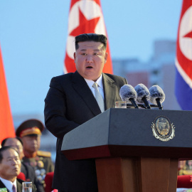 Foto de archivo del líder de Corea del Norte, Kim Jong Un, en una foto de archivo.