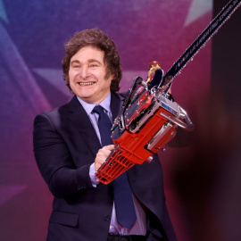 Javier Milei, líder de La Libertad Avanza