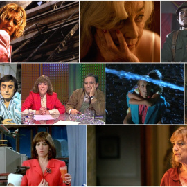Carmen Maura en algunas de sus películas, series y programas de televisión.