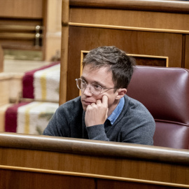 Iñigo Errejón durante en el Congreso de los Diputados cuando era diputado de Sumar.