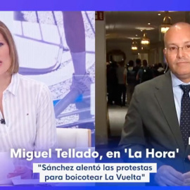 Silvia Intxaurrondo entrevista a Miguel Tellado.