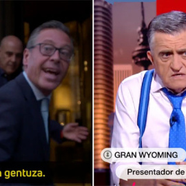 El Gran Wyoming y Alfonso Serrano.