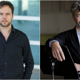 Francisco Coll (izq.),y Pablo Heras-Casado (der.)