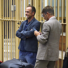 El italiano Francesco Arcuri, expareja de la española Juana Rivas, acusado de maltrato físico y psicológico a sus hijos.