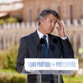 El presidente del PP, Alberto Núñez Feijóo, en una imagen de archivo.