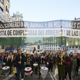 Manifestación por Palestina en Madrid. Imagen de archivo.
