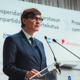 El president Illa aquest divendres a Vitòria