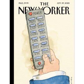 Portada de la revista estadounidense New Yorker