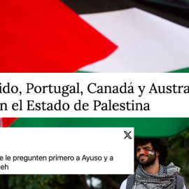 Reacciones al reconocimiento de Palestina por parte de varios países.