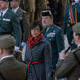 Imagen de archivo de la ex directora general de la Guardia Civil María Gámez Gámez, en A Coruña.