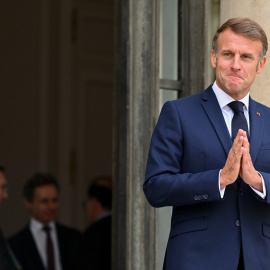 El presidente francés, Emmanuel Macron en París. Imagen de archivo.