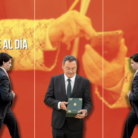 Fotomontaje con imágenes de Alberto González Amador y Álvaro García Ortiz.