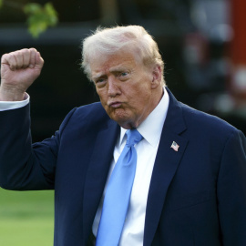 El presidente de EEUU, Donald Trump, en Washington.