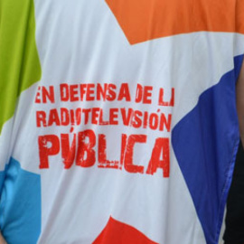 Lourdes Maldonado, en el plató de informativos de Antena 3.