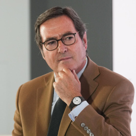 El presidente de la CEOE, Antonio Garamendi, en el 'Forbes Spain Economic Summit'.