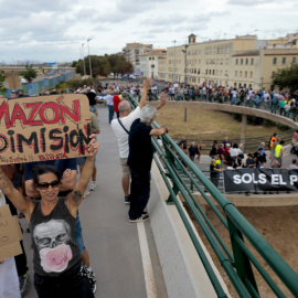 Undécima manifestación contra Mazón en València este 28 de septiembre.