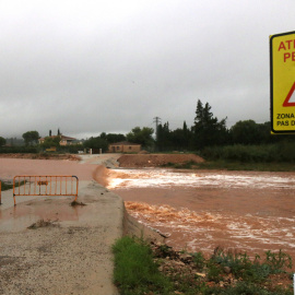 Imatge del barranc de la Galera a l'alçada de Masdenverge, aquest dilluns al matí