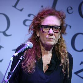 Imagen de archivo de la periodista Cristina Fallarás, en Santa Cruz de Tenerife.