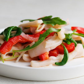 Receta de ensalada de calamar