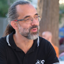 Hector Sánchez, secretari general de Comunistes de Catalunya.