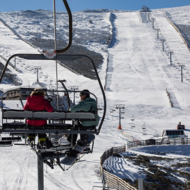 Valdesquí es la estación de esquí más grande de la Comunidad de Madrid.