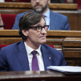 El presidente del Parlament, Salvador Illa.