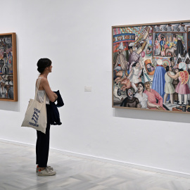 El Museo Reina Sofía presenta la exposición 'Maruja Mallo: Máscara y compás'.