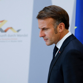 Foto de archivo del presidente de Francia, Emmanuel Macron, en un acto en Alemania.