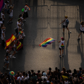 Manifestación estatal del Orgullo LGTBIQ+ 2025 en Madrid.