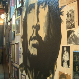 El bar Rampinha, templo del Che Guevara, hace unos años.