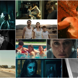 Imágenes de las películas 'El laberinto del fauno', 'La torre de los siete jorobados', 'Cerdita', 'Mientras dormías', 'La espera', 'Balearic', 'Veronica', 'La marca del hombre lobo', 'Singular', 'La virgen de la Tosquera', y 'El secreto del Dr. Orloff'.