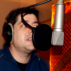 El cantant de La Gossa Sorda, Josep Nadal, als estudis en una imatge d'arxiu