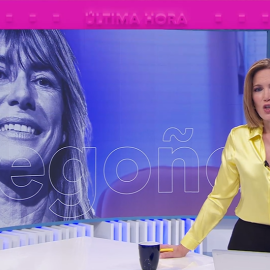 Silvia Intxaurrondo, durante una emisión de 'La Hora de La 1'.