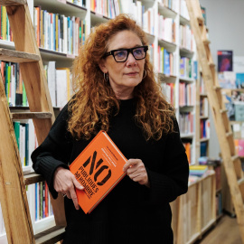 Cristina Fallarás en Madrid.