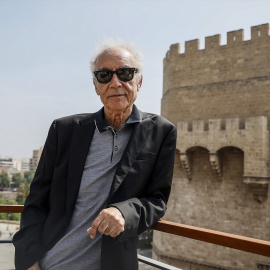 El escritor Juan José Millás en València.