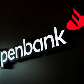 El logo de Openbank, el banco digital del Santander.