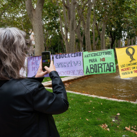 Concentración en Madrid por el derecho al aborto libre en la sanidad pública