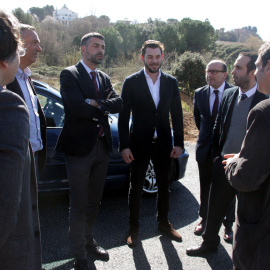 Jonathan Andic al centre en una imatge d'arxiu