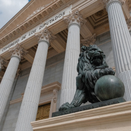 Fachada del Congreso de los Diputados, a 19 de septiembre de 2023, en Madrid (España).