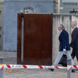 El empresario Francisco Correa a su llegada a la Audiencia Nacional, en Madrid.