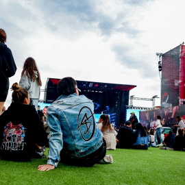 Foto de archivo de un festival de música en Madrid.