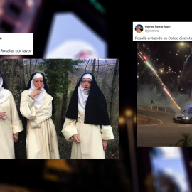 Memes sobre la presentación de Rosalía en Madrid.