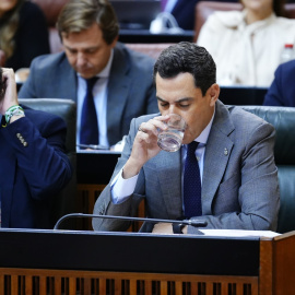 Juan Manuel Moreno Bonilla, este martes.